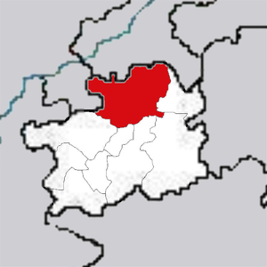 Цзуньи на карте
