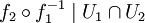f_2\circ f_1^{-1}\mid U_1 \cap U_2