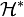 \mathcal{H}^*