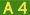 Australian Alphanumeric State Route A4.svg
