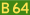 Australian Alphanumeric State Route B64.svg