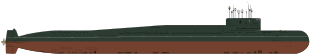 Delta II class SSBN.svg