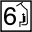 Pictogram 6 Chair Lift.svg