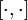[ \cdot,\cdot ]
