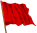 Red flag II.svg