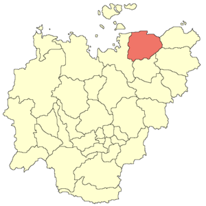 Аллаиховский улус на карте