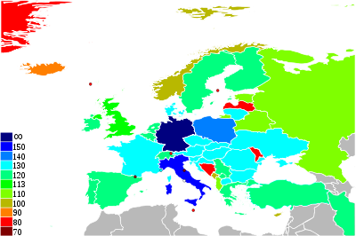European Speed Limits.svg