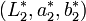 ({L^*_2},{a^*_2},{b^*_2})