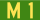 Australian Alphanumeric State Route M1.svg