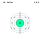 Electron shell 016 Sulfur.svg