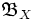 \mathfrak{B}_X