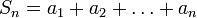 S_n=a_1+a_2+\ldots+a_n