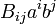 \ B_{ij} a^i b^j