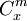 C_x^m