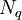 N_q \ 