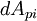 ~dA_{pi}
