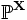 \mathbb{P}^{\mathbf{X}}