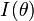 I(\theta)\,