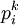 p_i^k