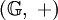 (\mathbb{G},\;+)