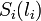 {S_{i}{(l_{i})}}\,