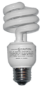 Compact fluorescent lightbulb
