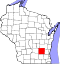 Map of Wisconsin highlighting Dodge County.svg