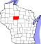Map of Wisconsin highlighting Taylor County.svg