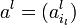 a^l=(a^l_{i_{l}})