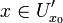 x\in U_{x_0}'