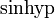 \operatorname{sinhyp}