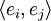 \langle e_i, e_j\rangle