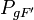 ~P_{gF'}