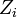 Z_{i}\,