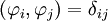 (\varphi_i, \varphi_j) = \delta_{ij}