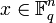 x\in\mathbb{F}_q^n