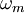 \omega_m\ 