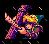Линк во вступлении к игре The Legend of Zelda: Link's Awakening (Game Boy Color)