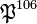 \mathfrak{P}^{106}