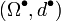 (\Omega^{\bullet}, d^{\bullet})