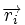 \overrightarrow{r_i}
