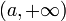 (a,+\infty)