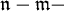\mathfrak{n}-\mathfrak{m}-