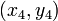 \left( x_4, y_4 \right)